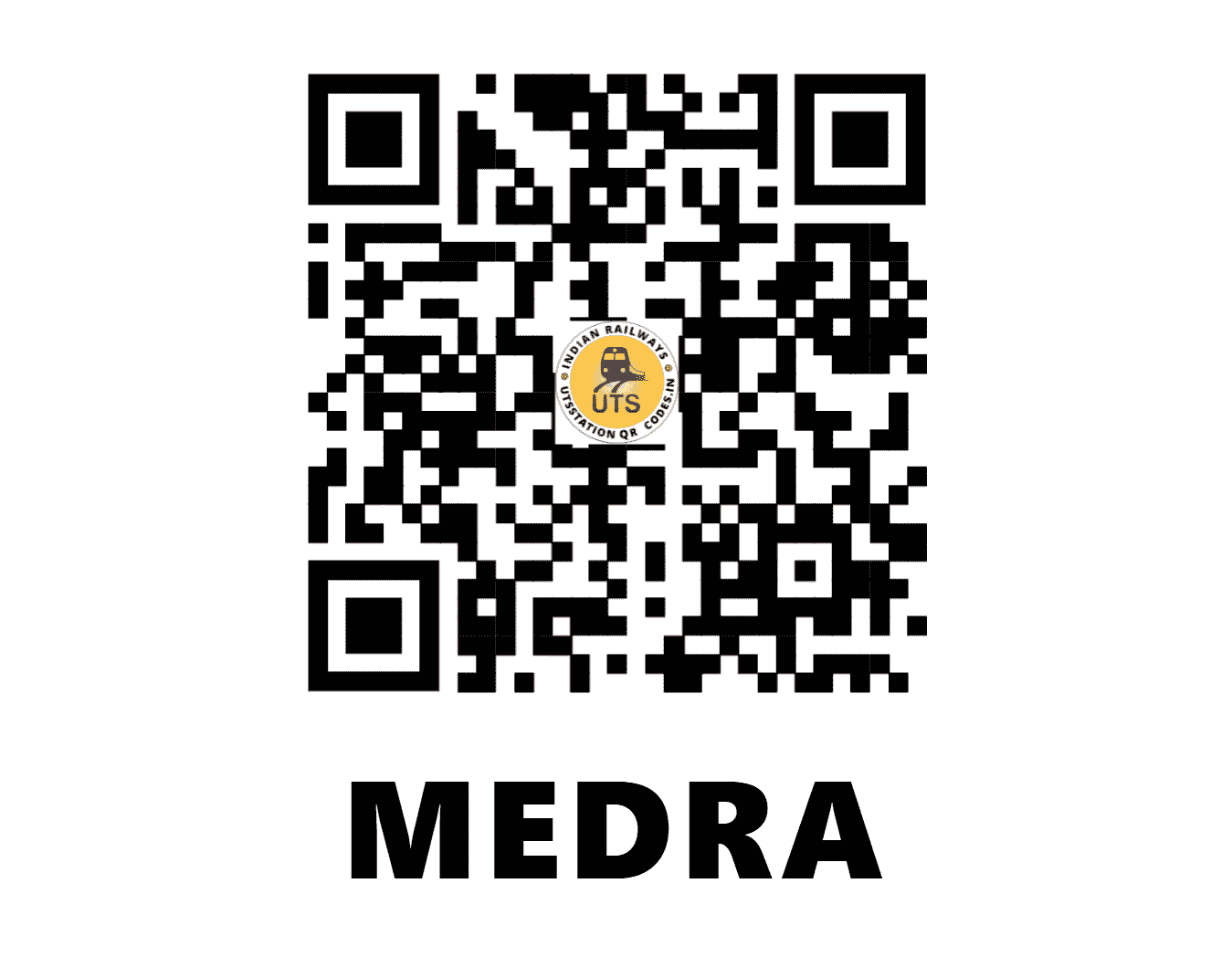 UTS QR Code for MEDRA - MDRA (WR - GUJARAT)
