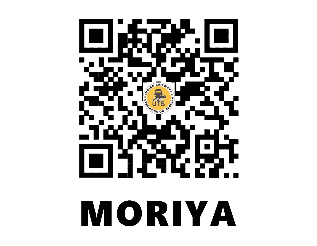 UTS QR Code for MORIYA - MORY (WR - GUJARAT)