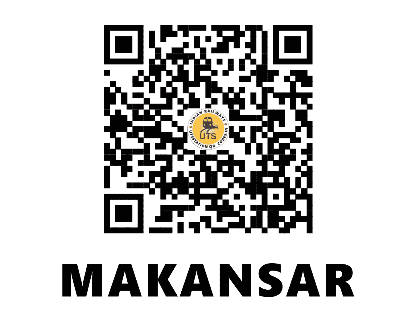 UTS QR Code for MAKANSAR - MU (WR - GUJARAT)