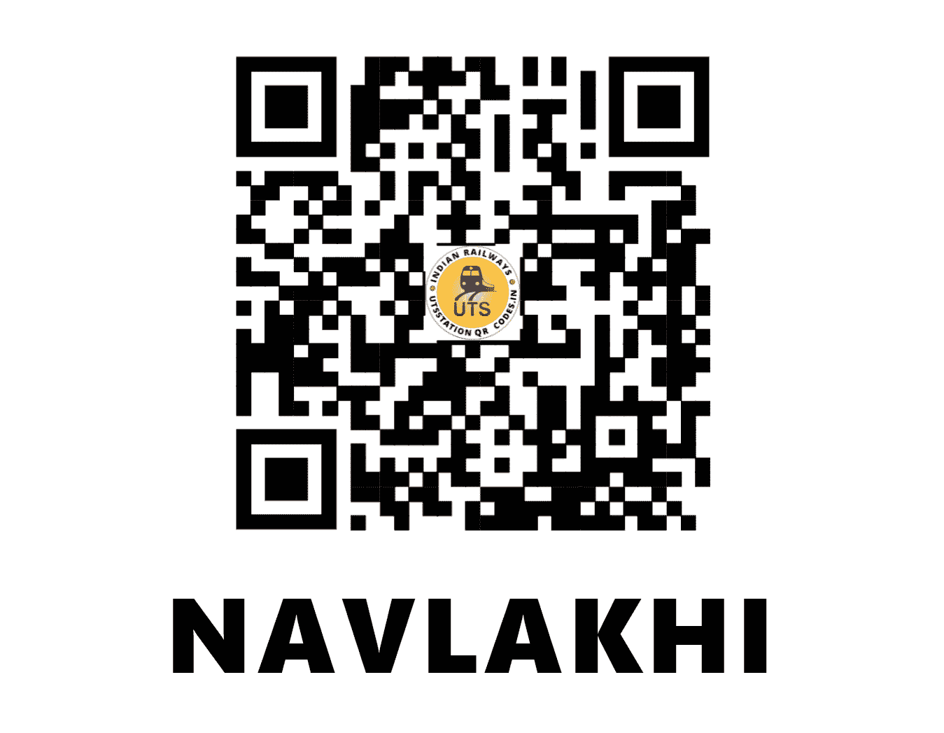 UTS QR Code for NAVLAKHI - NLK (WR - GUJARAT)