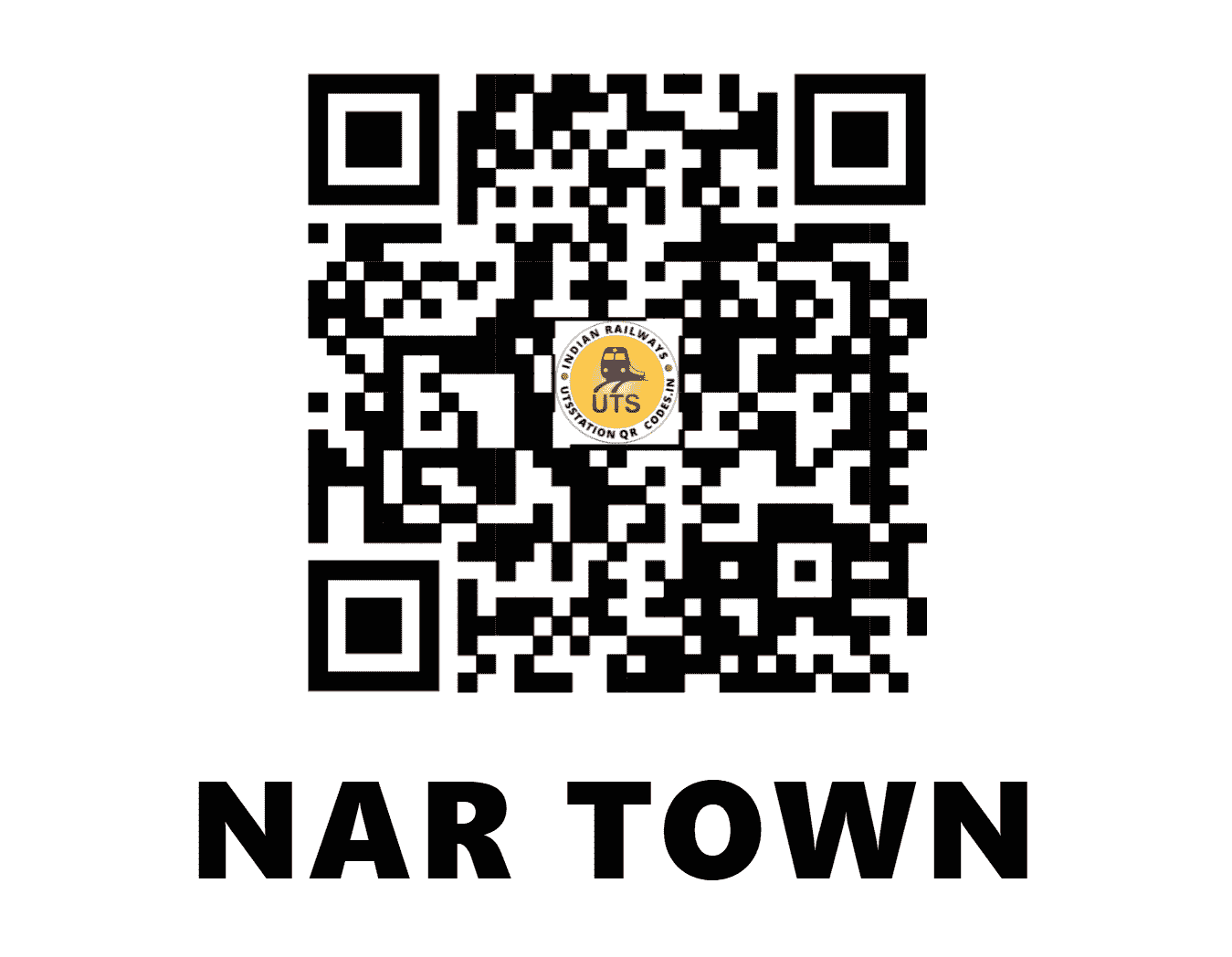 UTS QR Code for NAR TOWN - NTN (WR - GUJARAT)