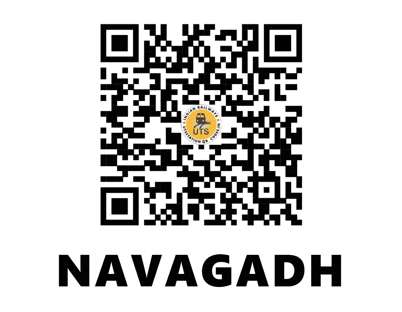UTS QR Code for NAVAGADH - NUD (WR - GUJARAT)