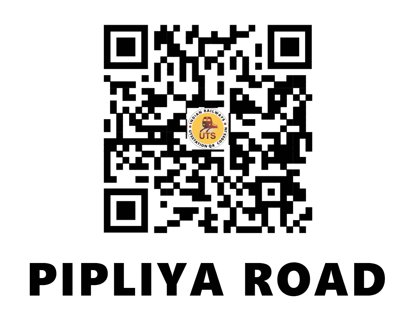 UTS QR Code for PIPLIYA ROAD - PPS (WR - GUJARAT)