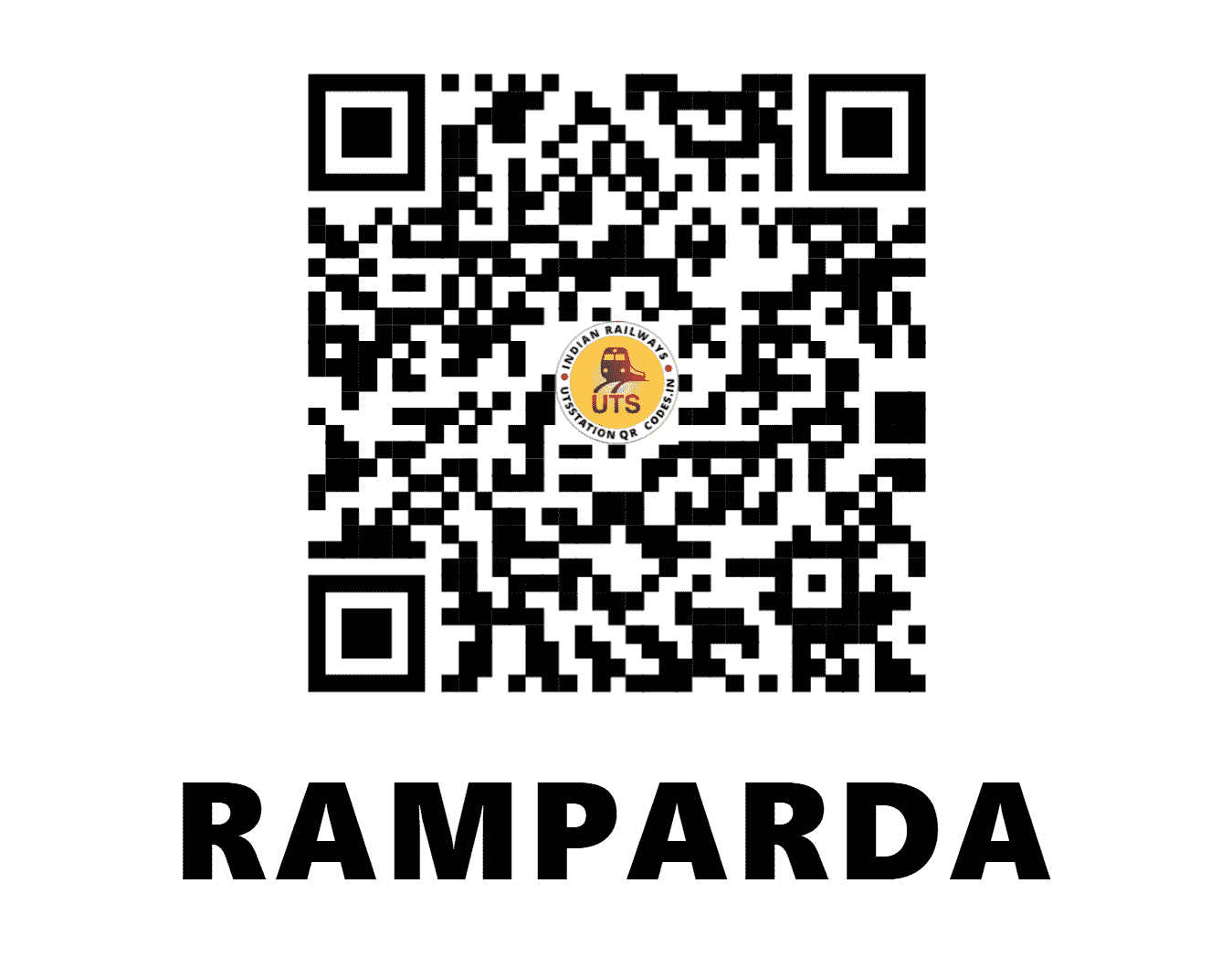 UTS QR Code for RAMPARDA - RA (WR - GUJARAT)