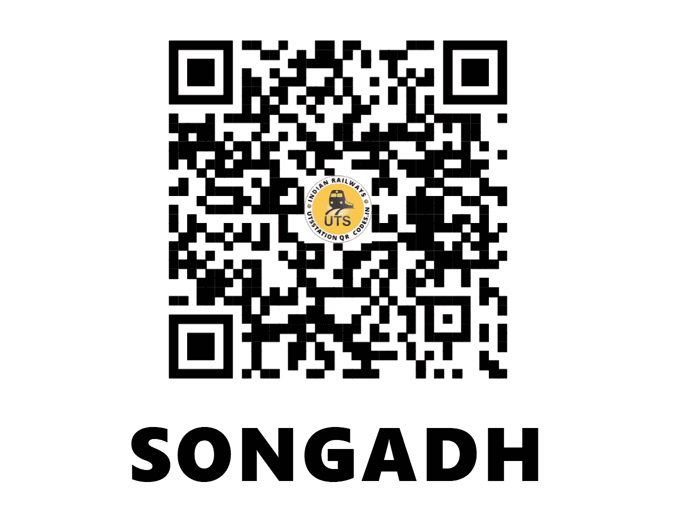 UTS QR Code for SONGADH - SGD (WR - GUJARAT)
