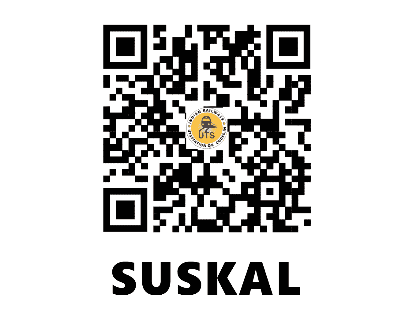 UTS QR Code for SUSKAL - SSKL (WR - GUJARAT)