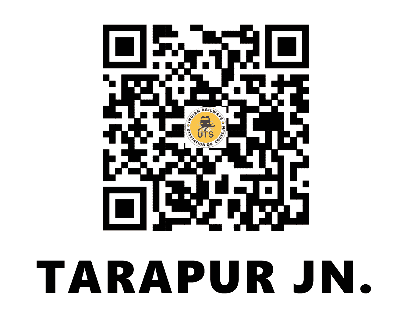 UTS QR Code for TARAPUR JN. - TRP (WR - GUJARAT)