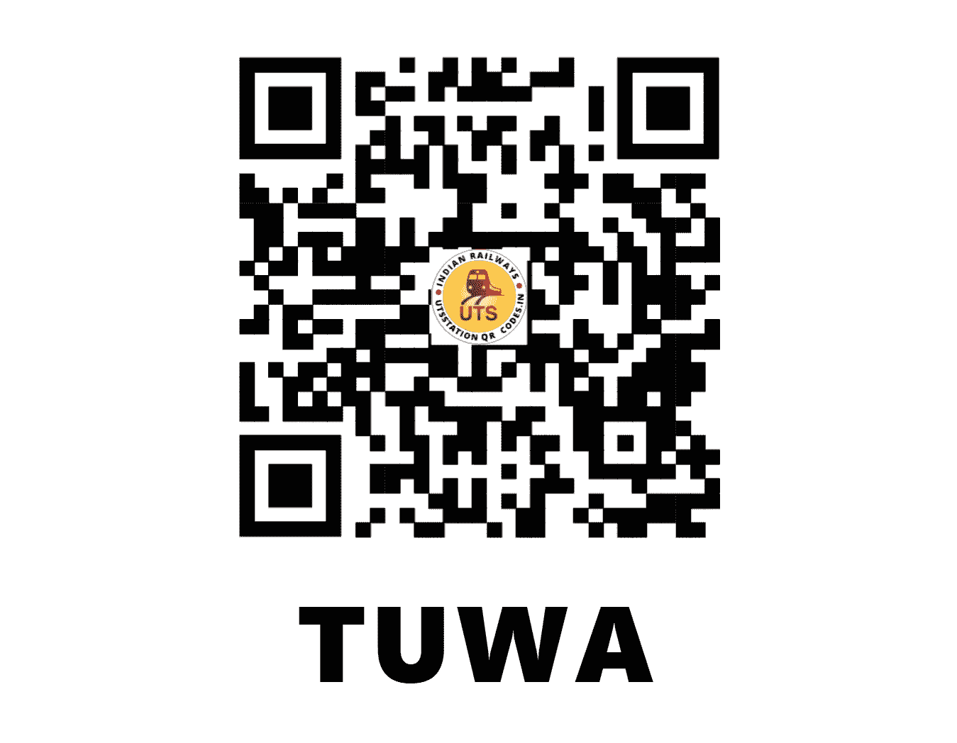 UTS QR Code for TUWA - TUWA (WR - GUJARAT)