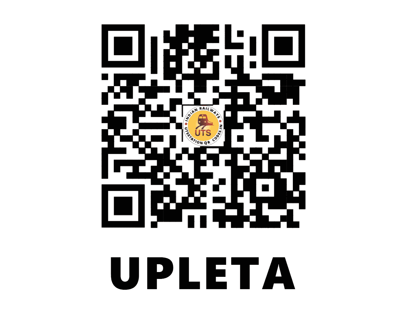 UTS QR Code for UPLETA - UA (WR - GUJARAT)