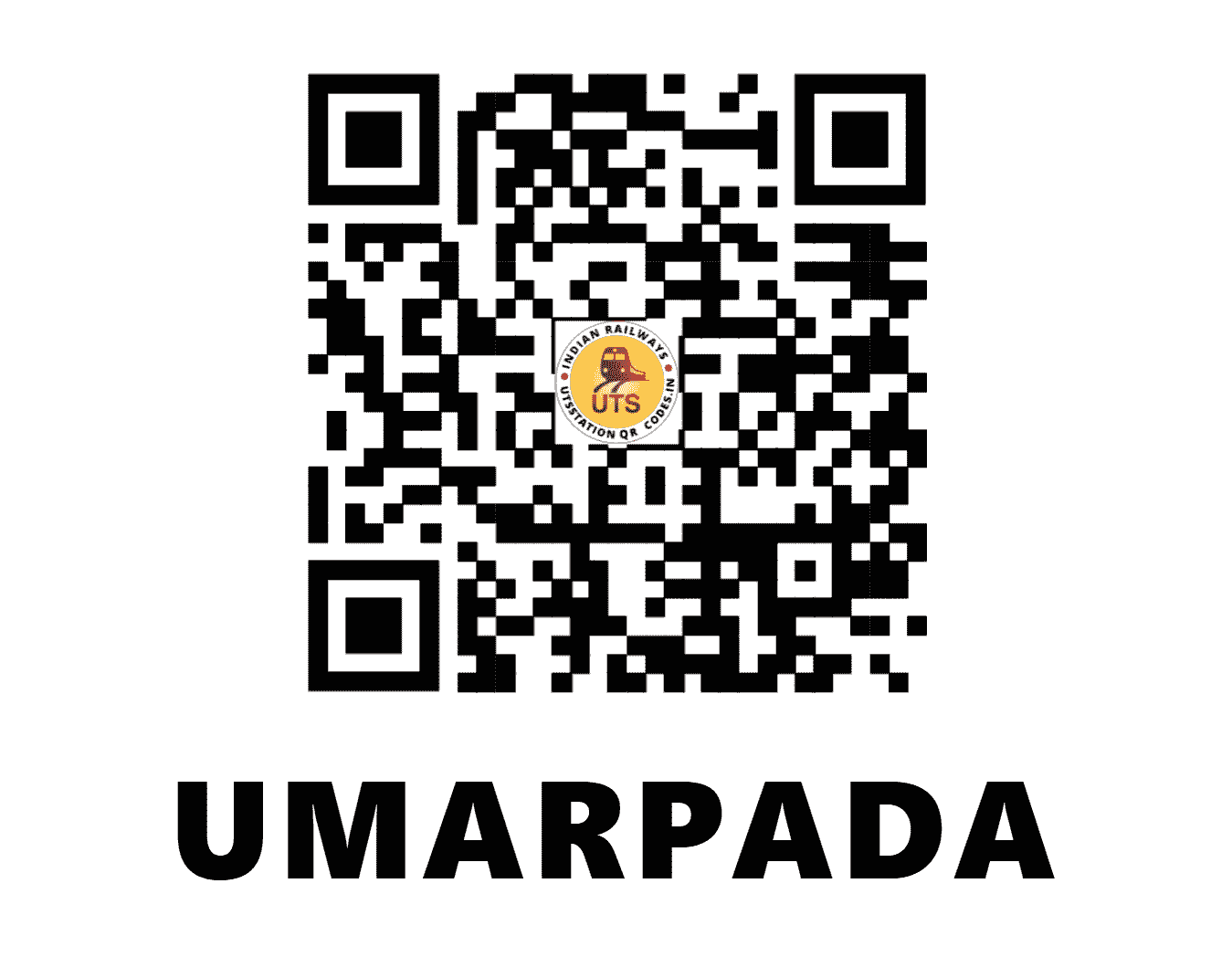UTS QR Code for UMARPADA - UMPD (WR - GUJARAT)