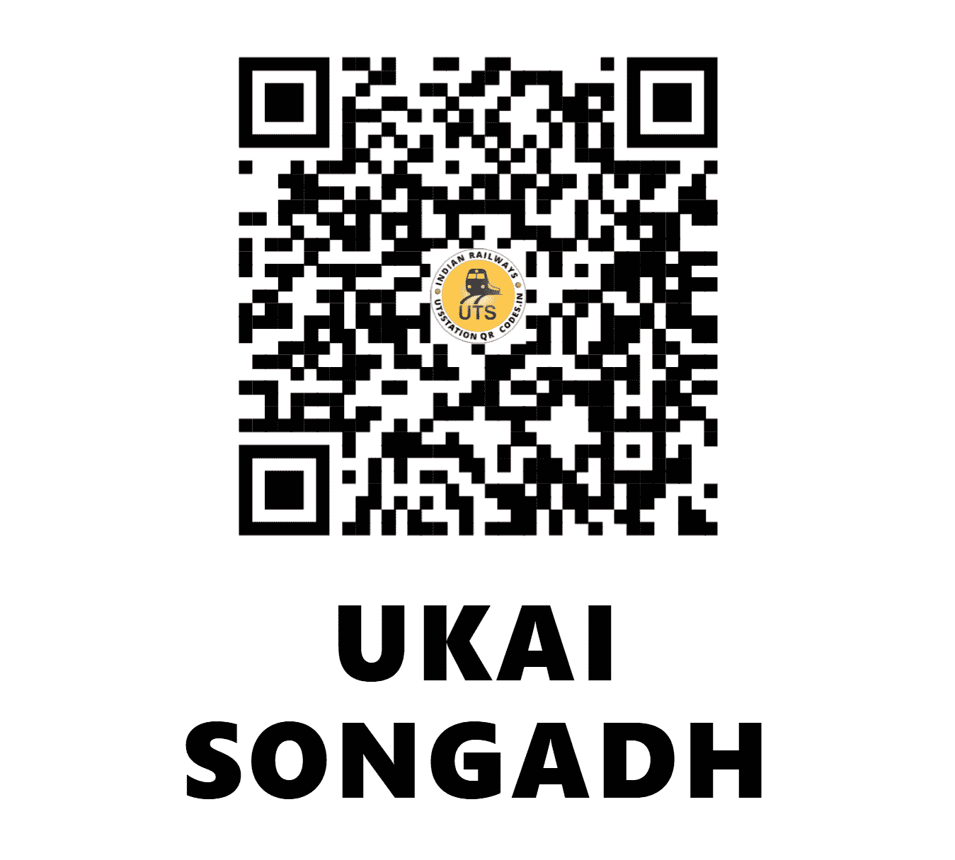 UTS QR Code for UKAI SONGADH - USD (WR - GUJARAT)
