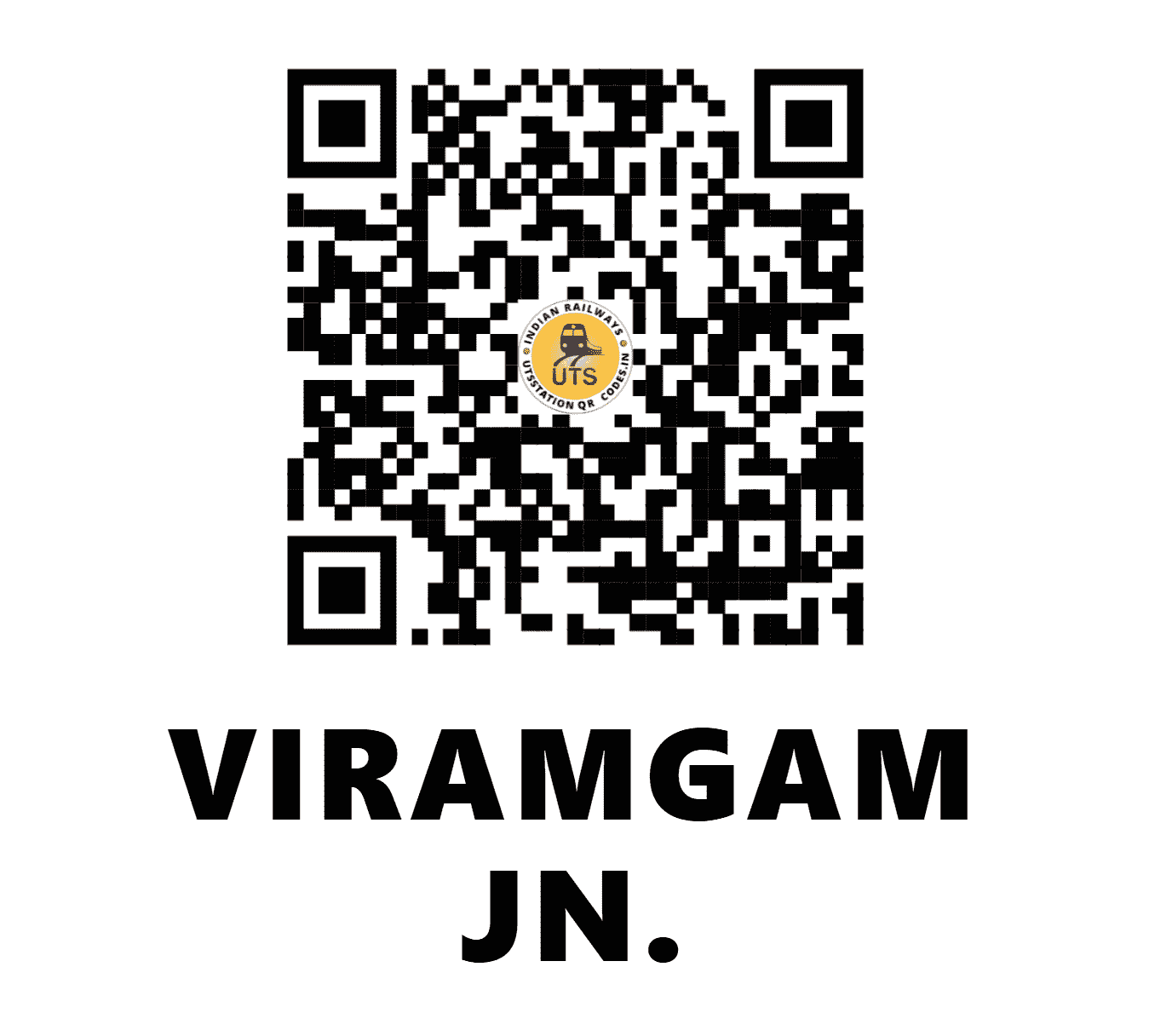 UTS QR Code for VIRAMGAM JN. - VG (WR - GUJARAT)