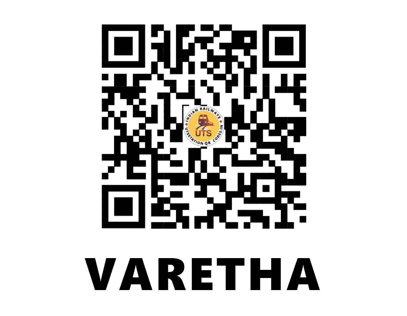 UTS QR Code for VARETHA - VTDI (WR - GUJARAT)
