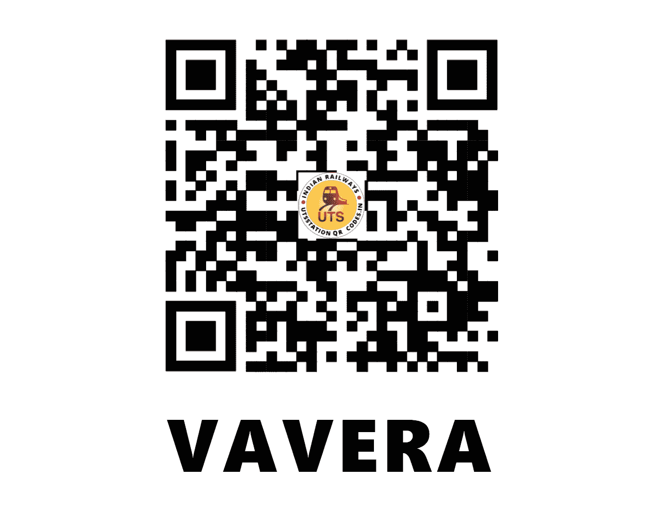 UTS QR Code for VAVERA - VVV (WR - GUJARAT)