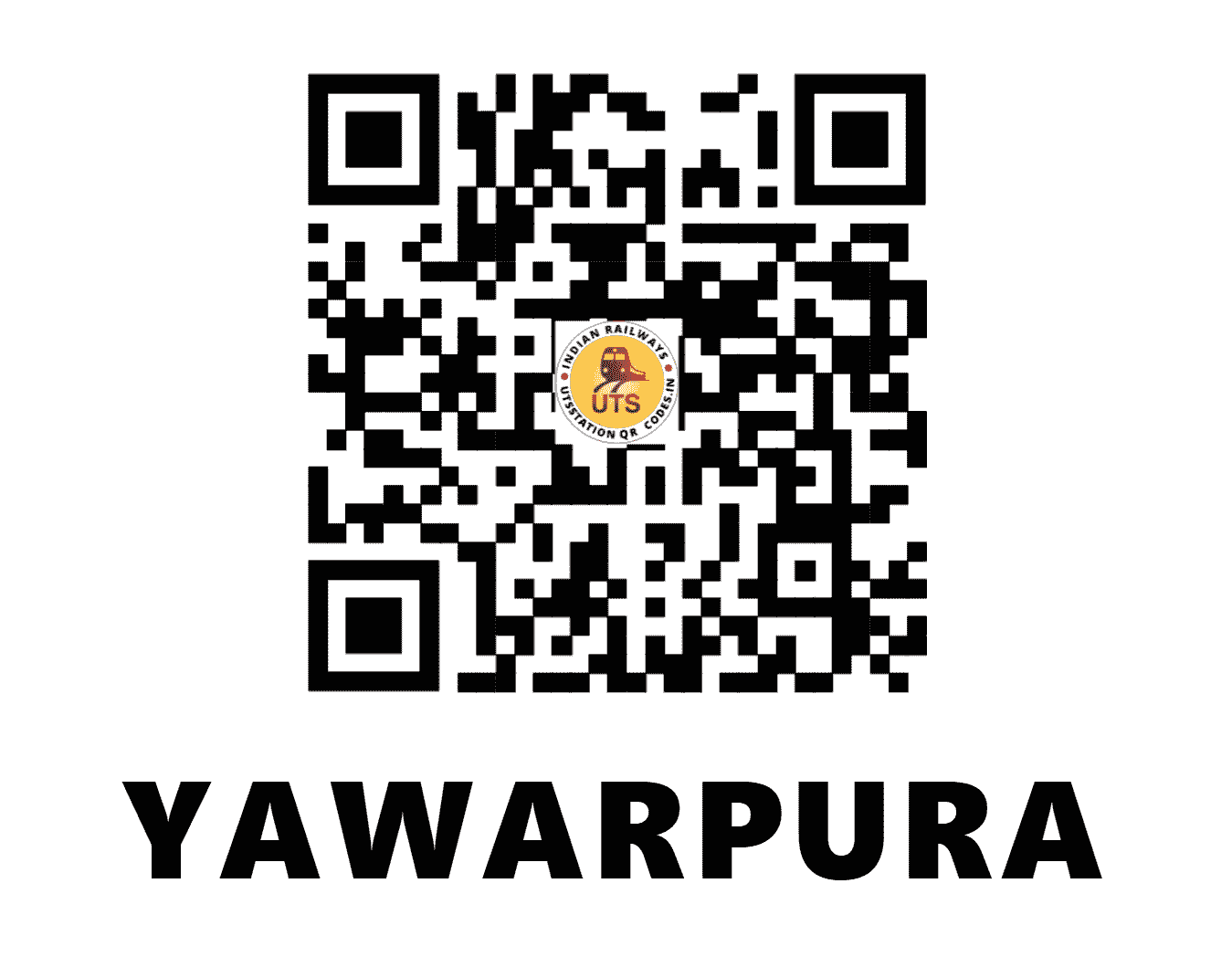 UTS QR Code for YAWARPURA - YVP (WR - GUJARAT)