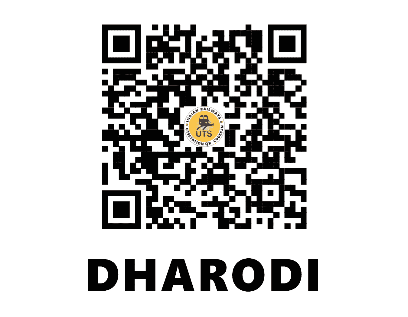 UTS QR Code for DHARODI - DHY (NR - HARYANA)