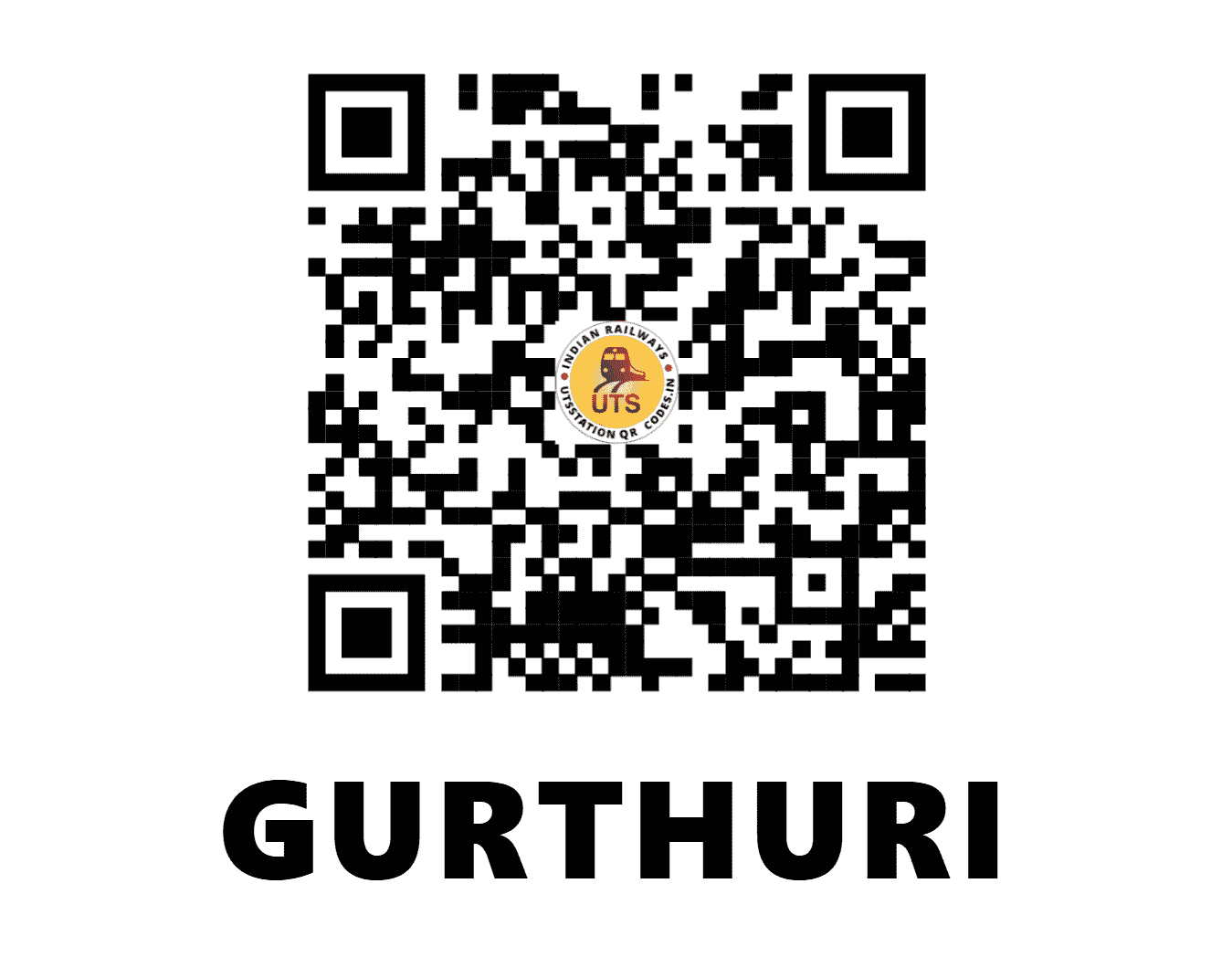 UTS QR Code for GURTHURI - GRZ (NR - HARYANA)