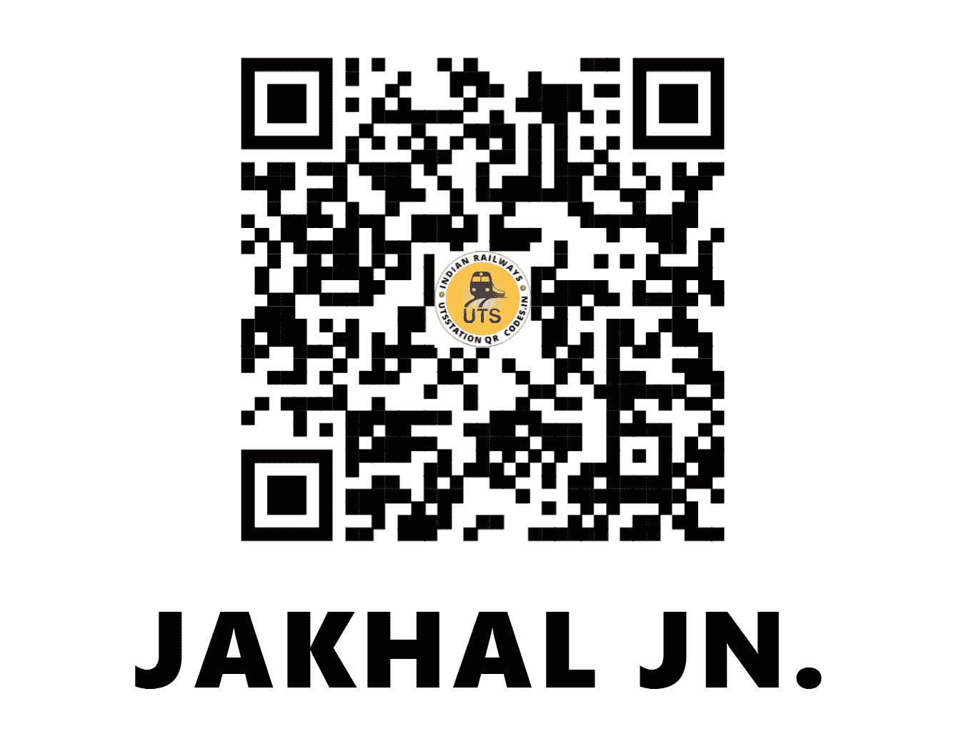 UTS QR Code for JAKHAL JN. - JHL (NR - HARYANA)