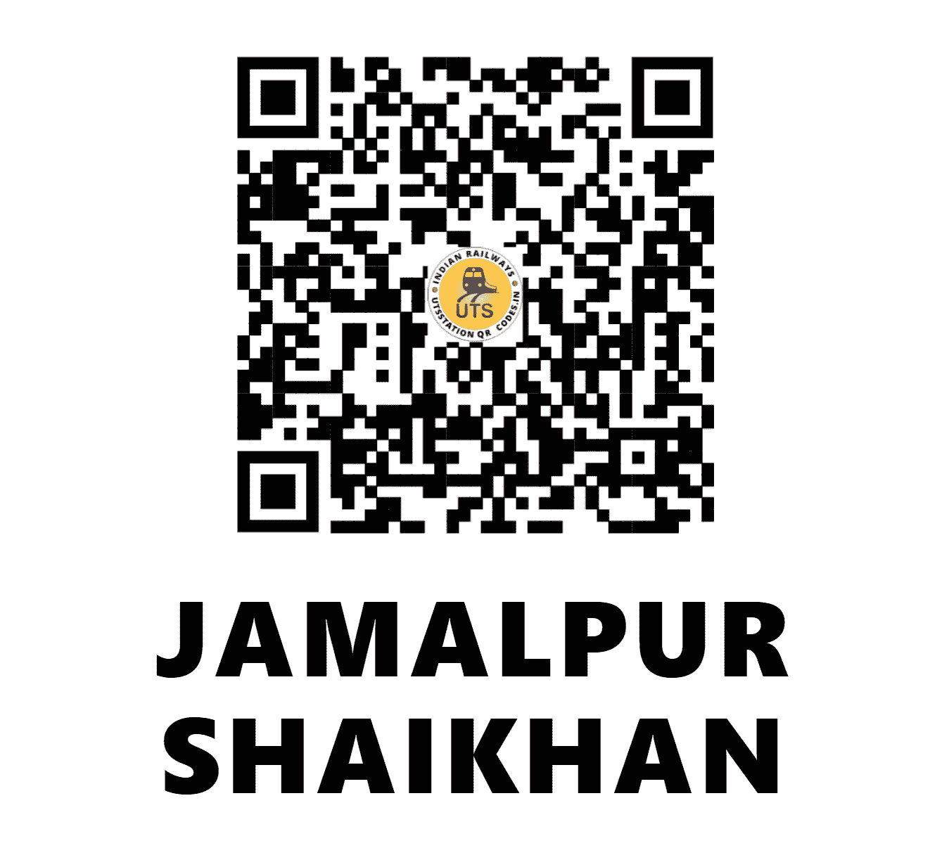 UTS QR Code for JAMALPUR SHAIKHAN - JPS (NR - HARYANA)
