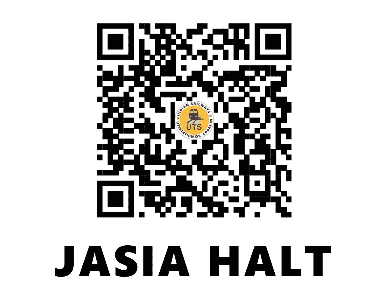 UTS QR Code for JASIA HALT - JSS (NR - HARYANA)