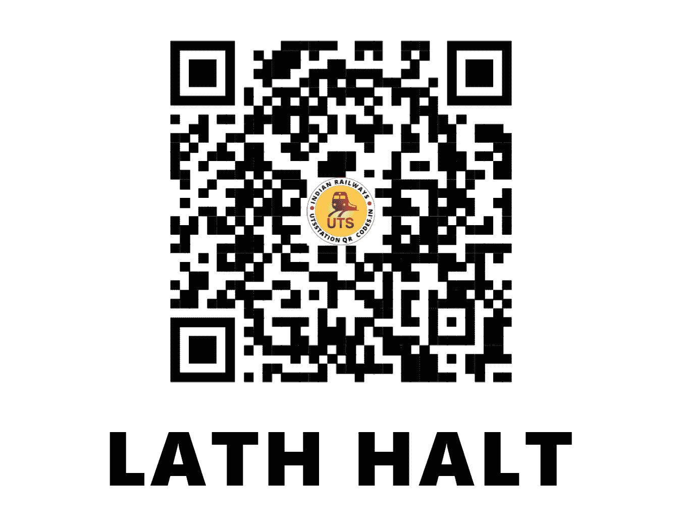 UTS QR Code for LATH HALT - LATH (NR - HARYANA)