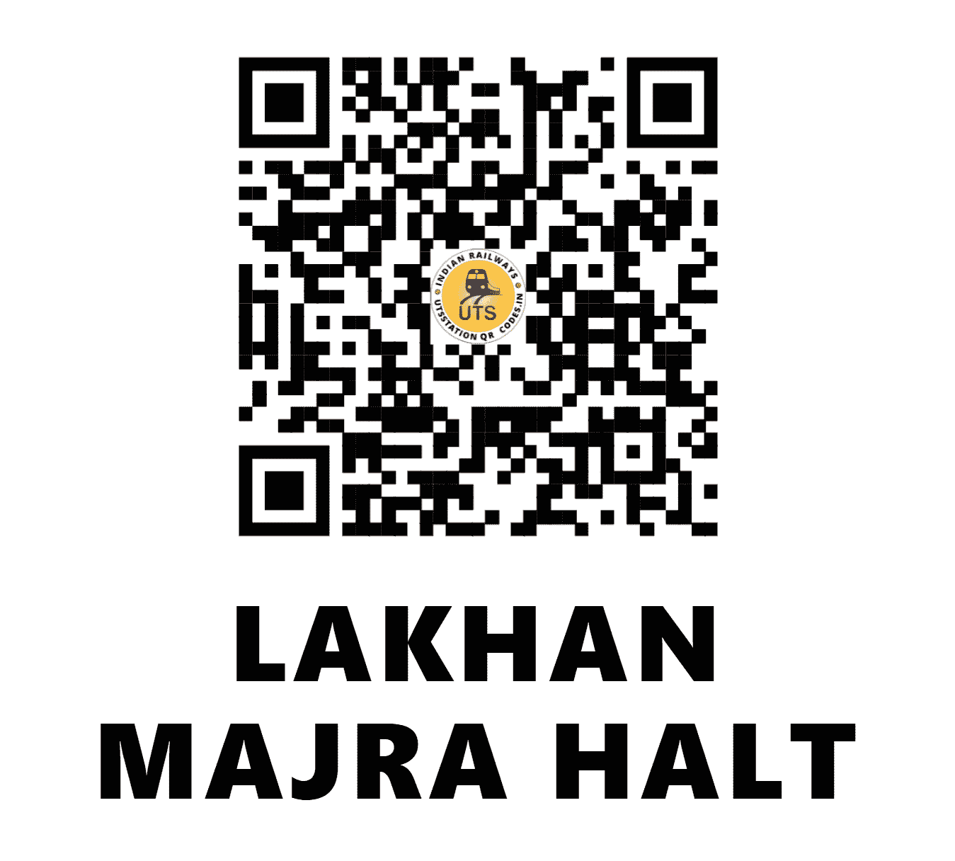 UTS QR Code for LAKHAN MAJRA HALT - LNMA (NR - HARYANA)