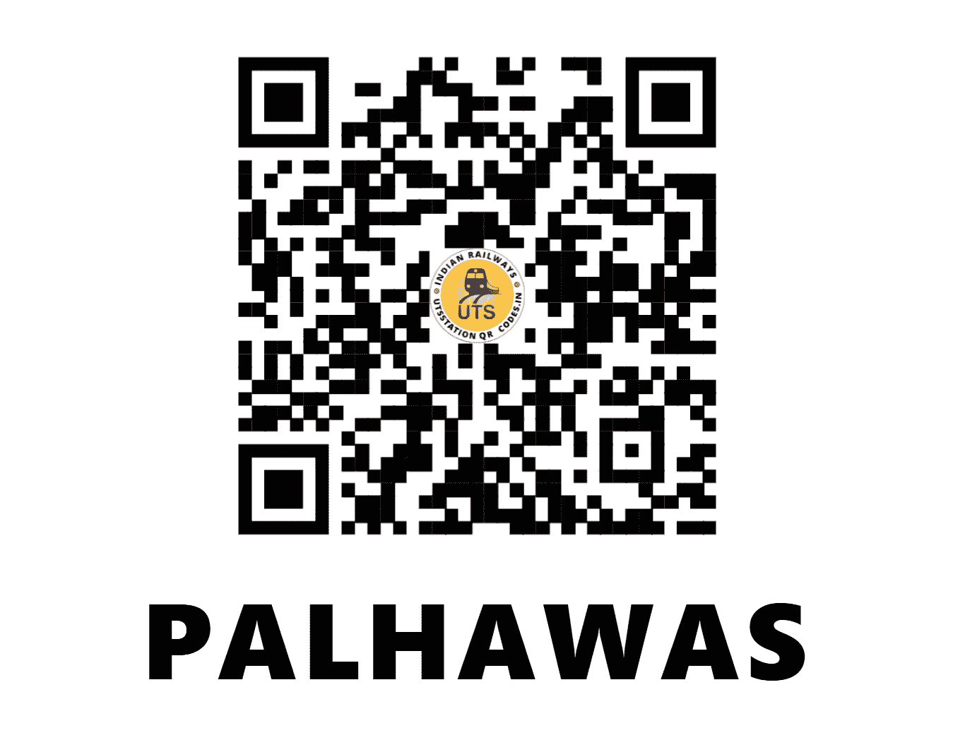 UTS QR Code for PALHAWAS - PLHW (NR - HARYANA)