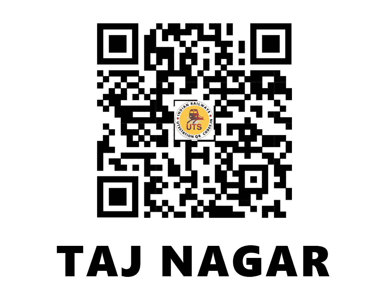 UTS QR Code for TAJ NAGAR - TNJR (NR - HARYANA)