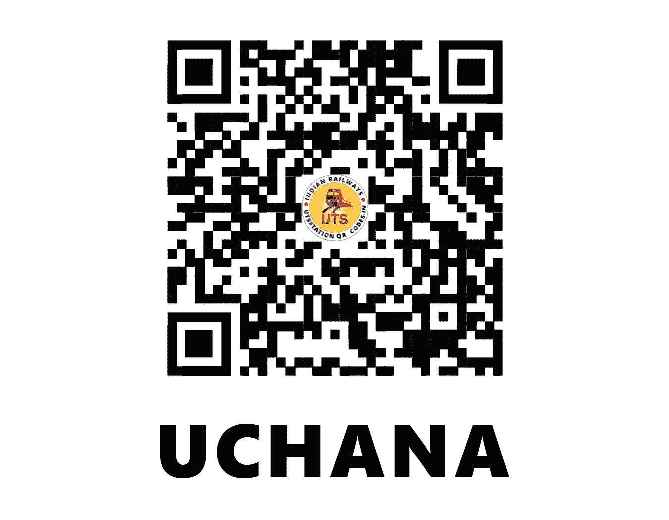 UTS QR Code for UCHANA - UCA (NR - HARYANA)