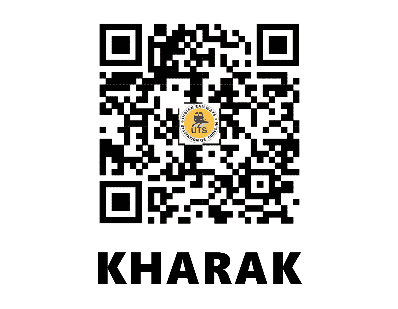 UTS QR Code for KHARAK - KHRK (NW - HARYANA)