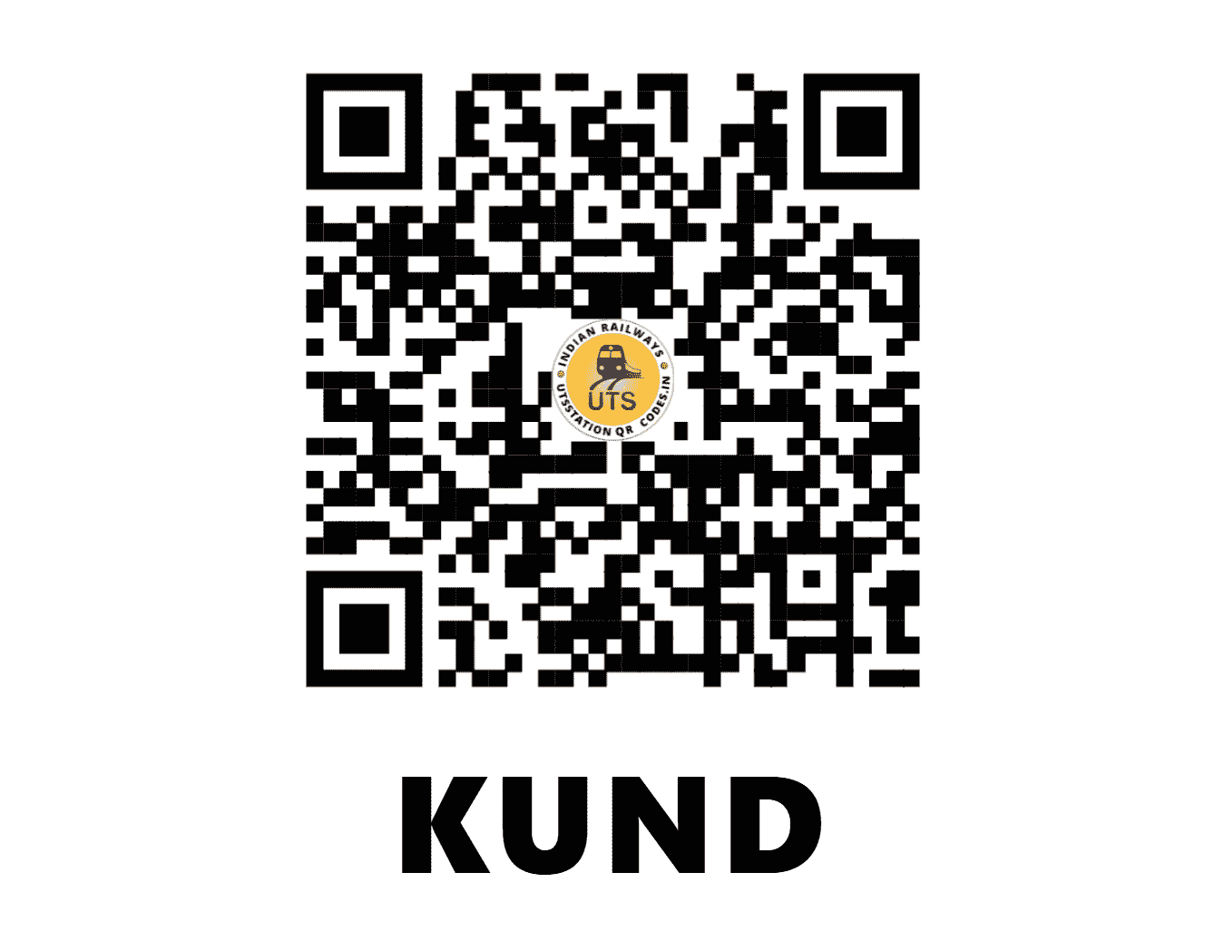 UTS QR Code for KUND - KUND (NW - HARYANA)