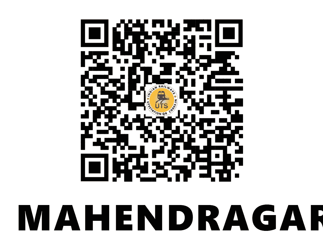 UTS QR Code for MAHENDRAGARH - MHRG (NW - HARYANA)