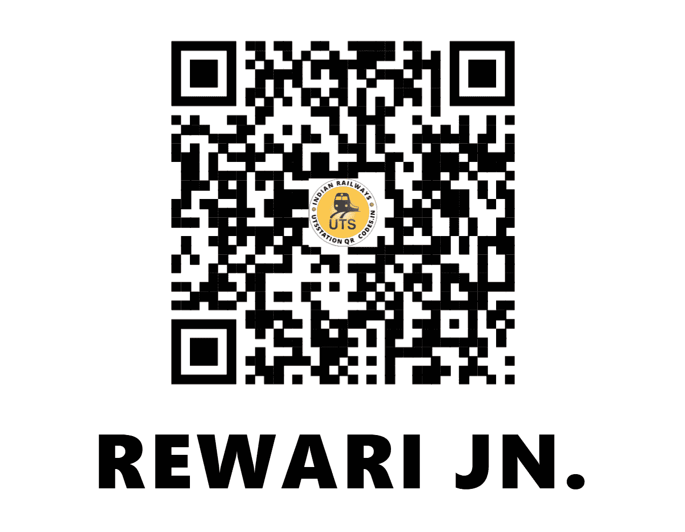 UTS QR Code for REWARI JN. - RE (NW - HARYANA)