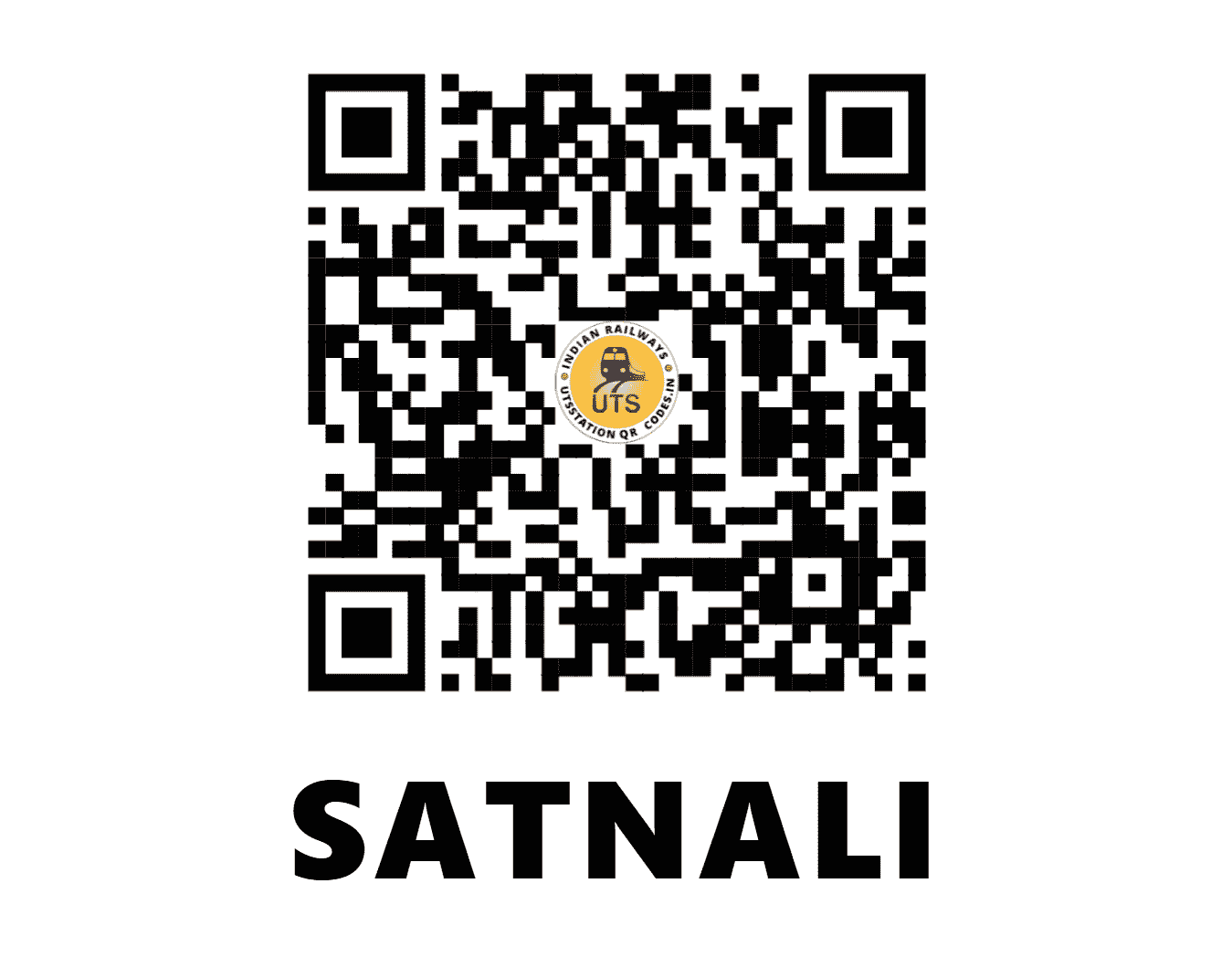 UTS QR Code for SATNALI - STNL (NW - HARYANA)
