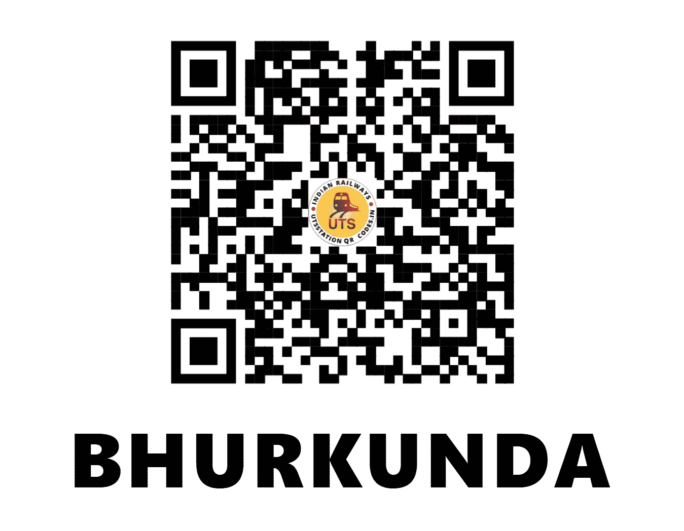 UTS QR Code for BHURKUNDA - BHKD (EC - JHARKHAND)