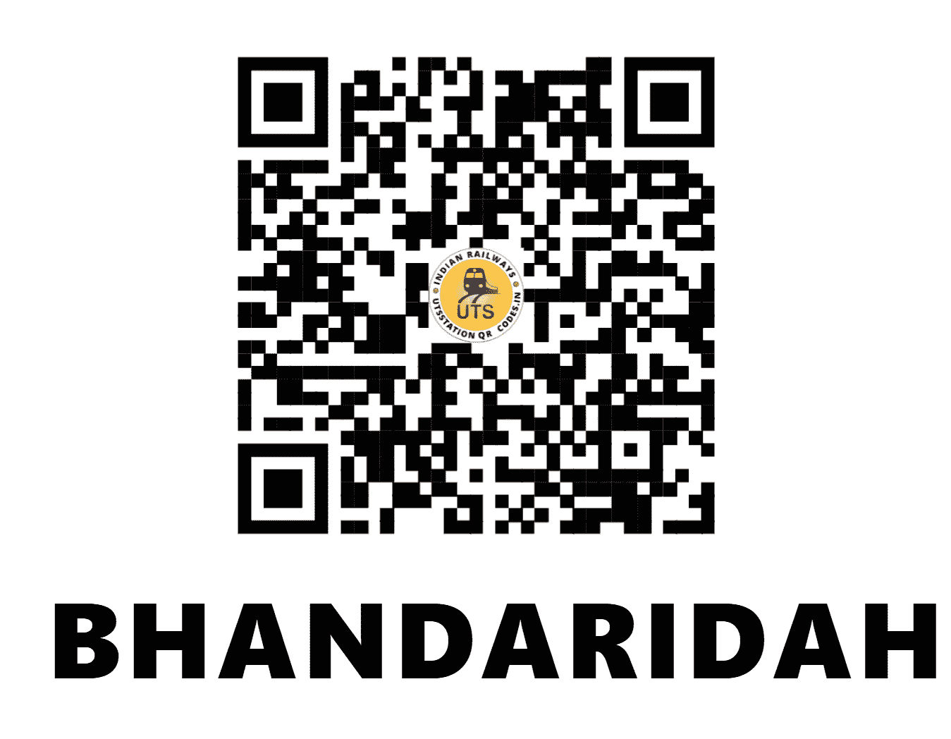 UTS QR Code for BHANDARIDAH - BHME (EC - JHARKHAND)