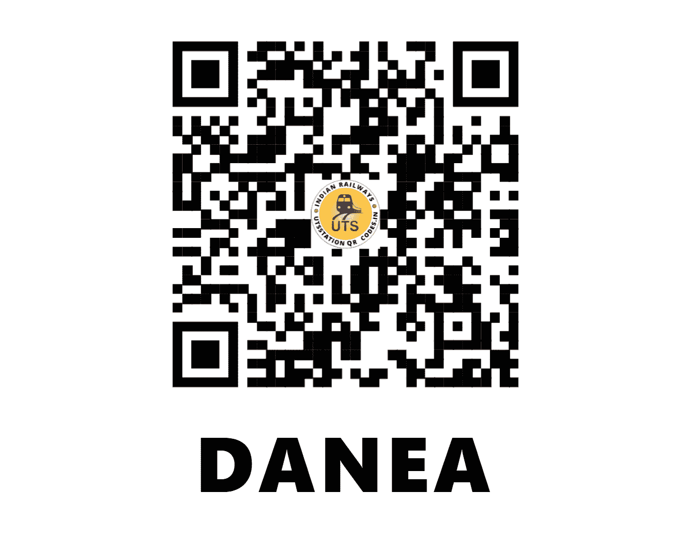 UTS QR Code for DANEA - DNEA (EC - JHARKHAND)