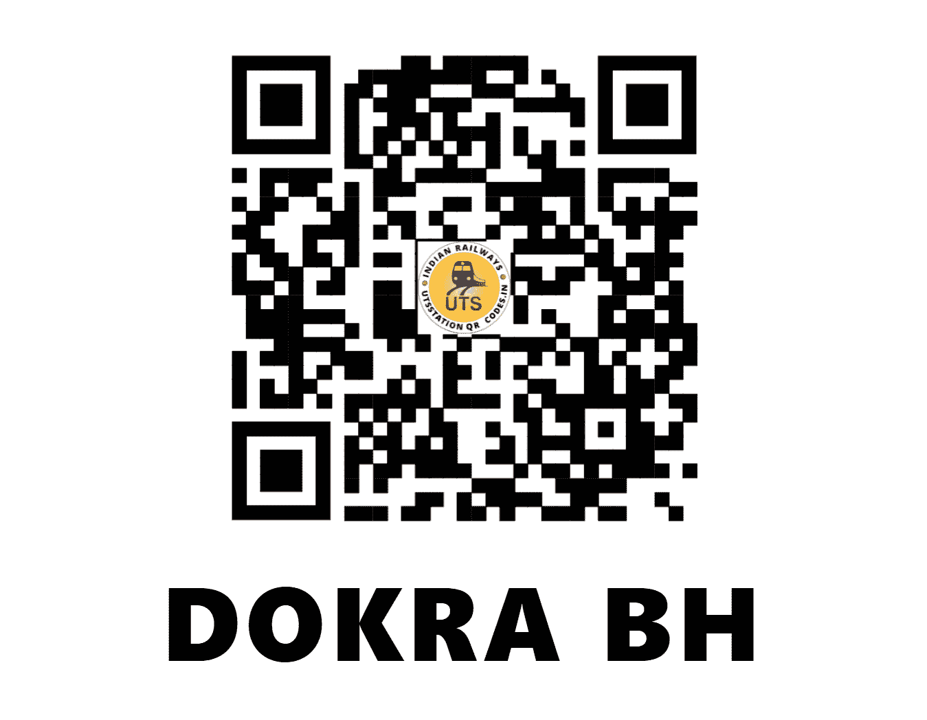 UTS QR Code for DOKRA BH - DOKM (EC - JHARKHAND)