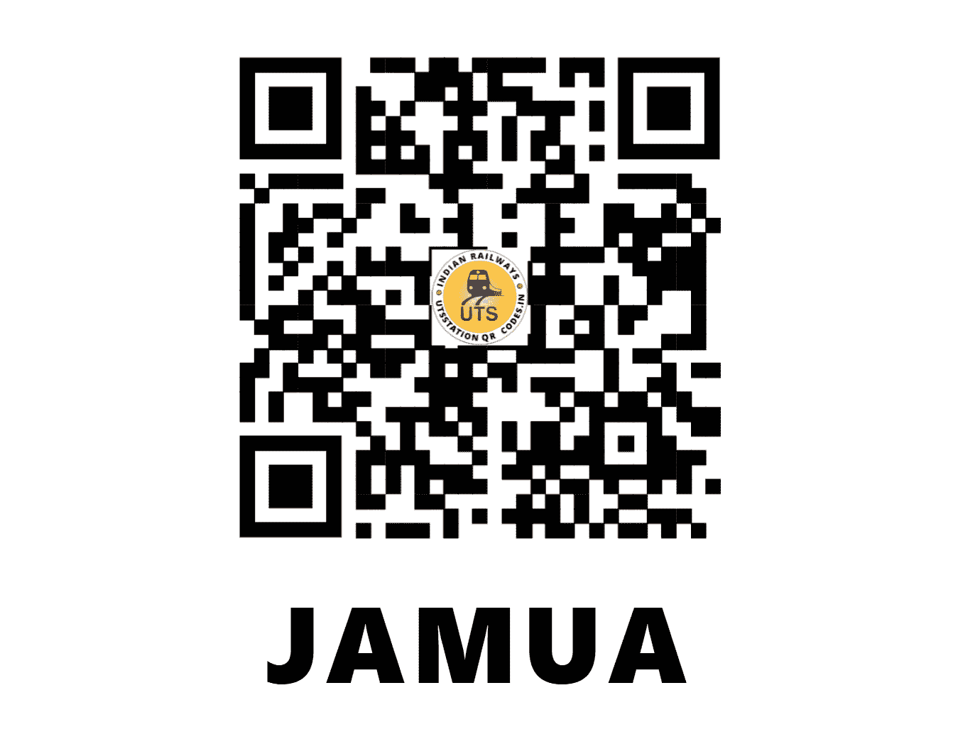 UTS QR Code for JAMUA - JAUA (EC - JHARKHAND)
