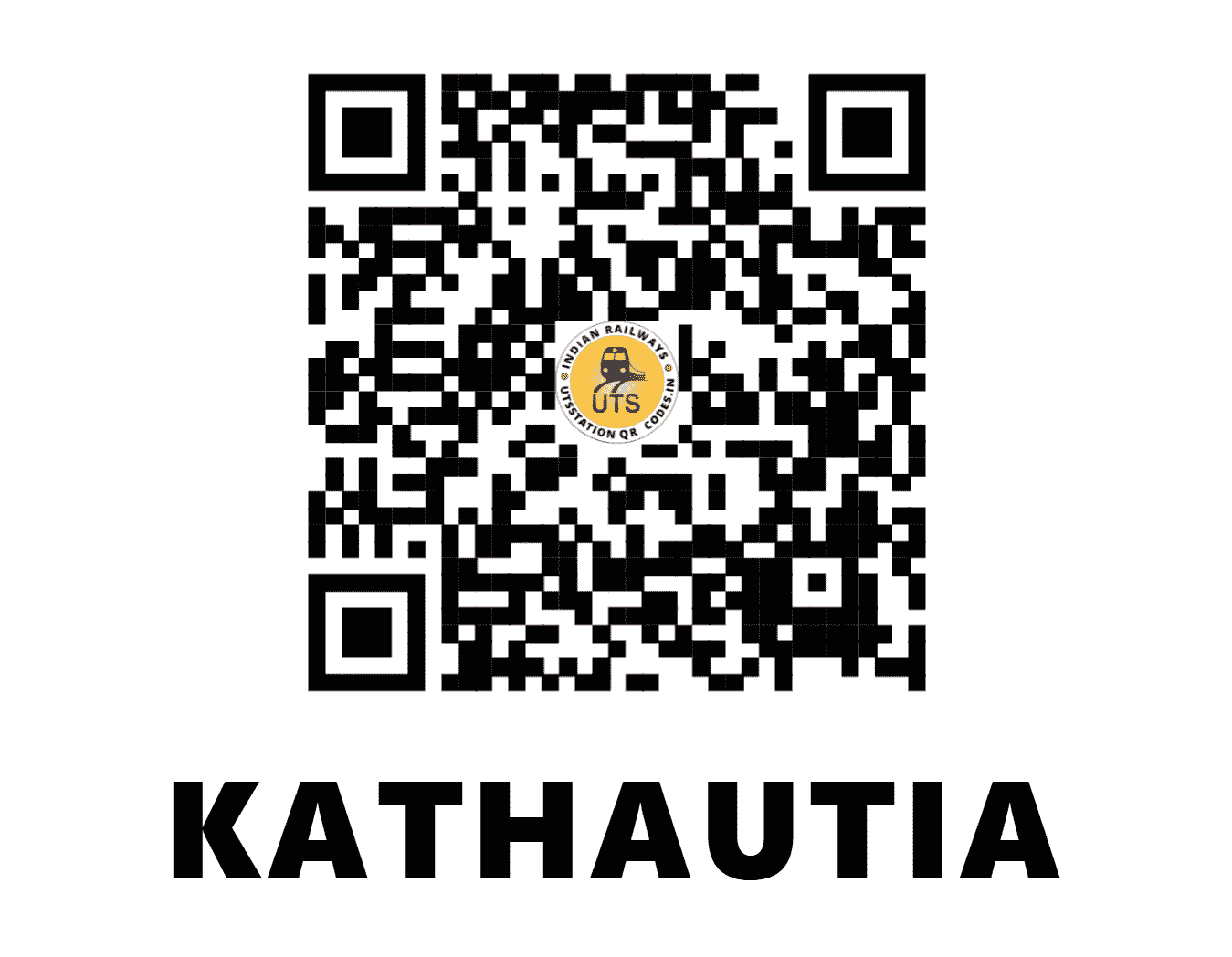 UTS QR Code for KATHAUTIA - KAUA (EC - JHARKHAND)
