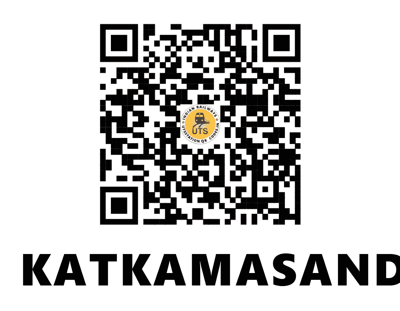 UTS QR Code for KATKAMASANDI - KKAS (EC - JHARKHAND)