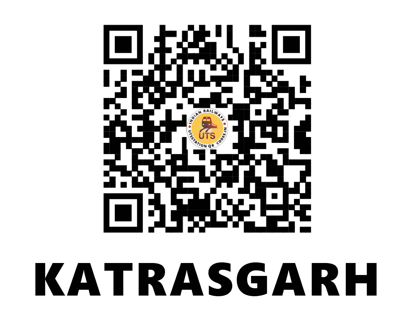 UTS QR Code for KATRASGARH - KTH (EC - JHARKHAND)