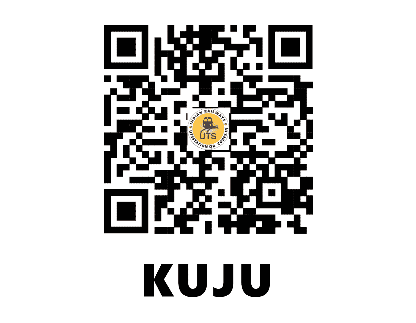 UTS QR Code for KUJU - KUJU (EC - JHARKHAND)