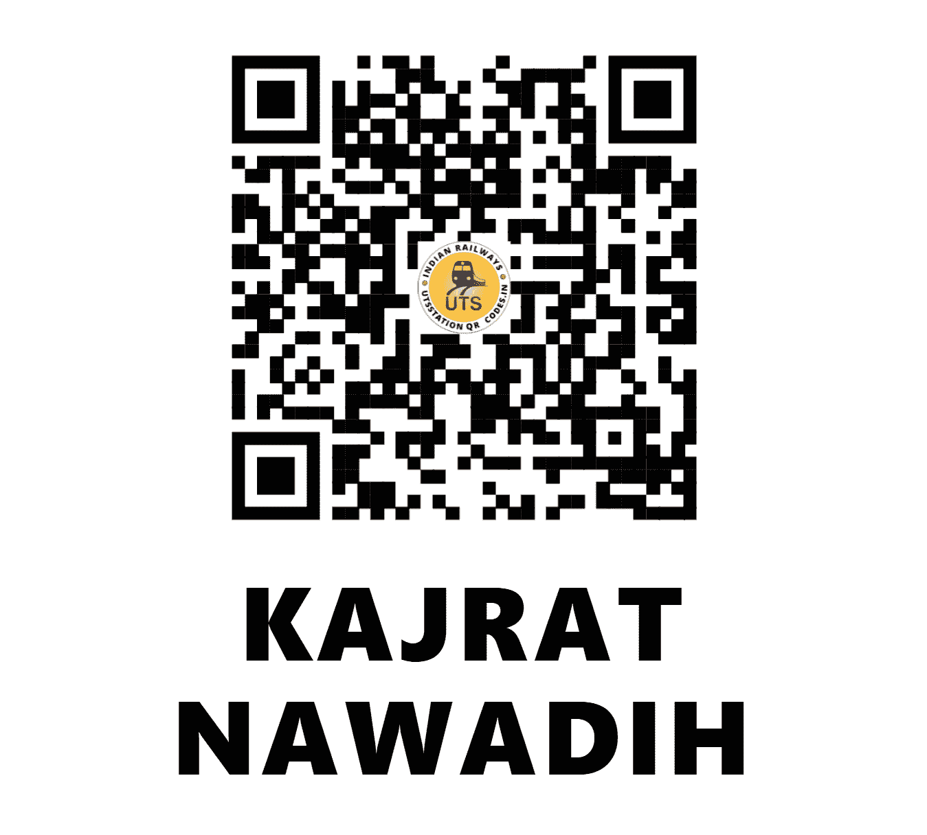 UTS QR Code for KAJRAT NAWADIH - KYF (EC - JHARKHAND)