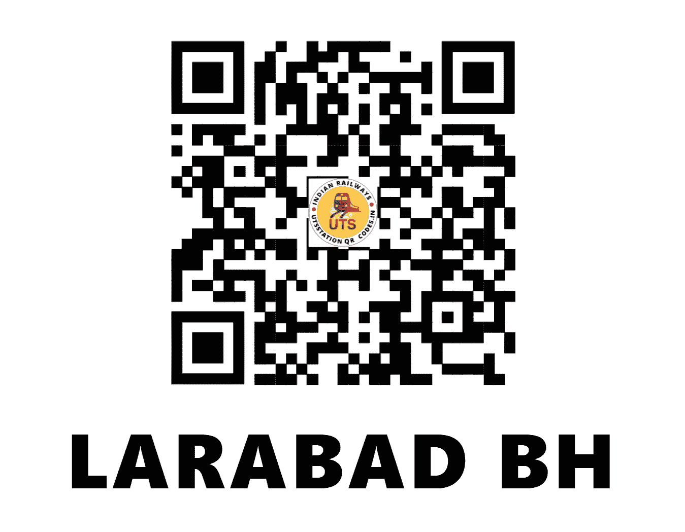 UTS QR Code for LARABAD BH - LRB (EC - JHARKHAND)