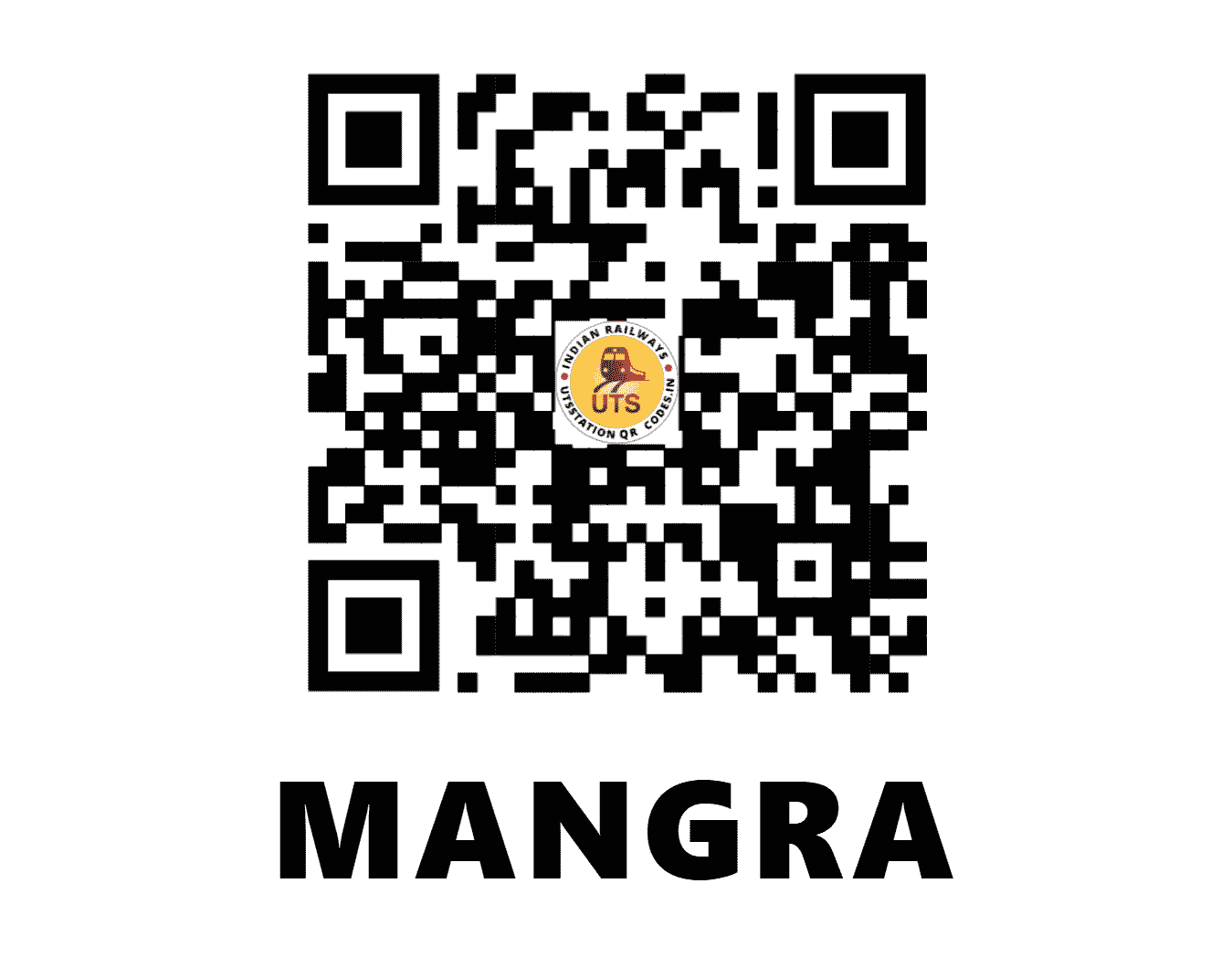 UTS QR Code for MANGRA - MAZ (EC - JHARKHAND)
