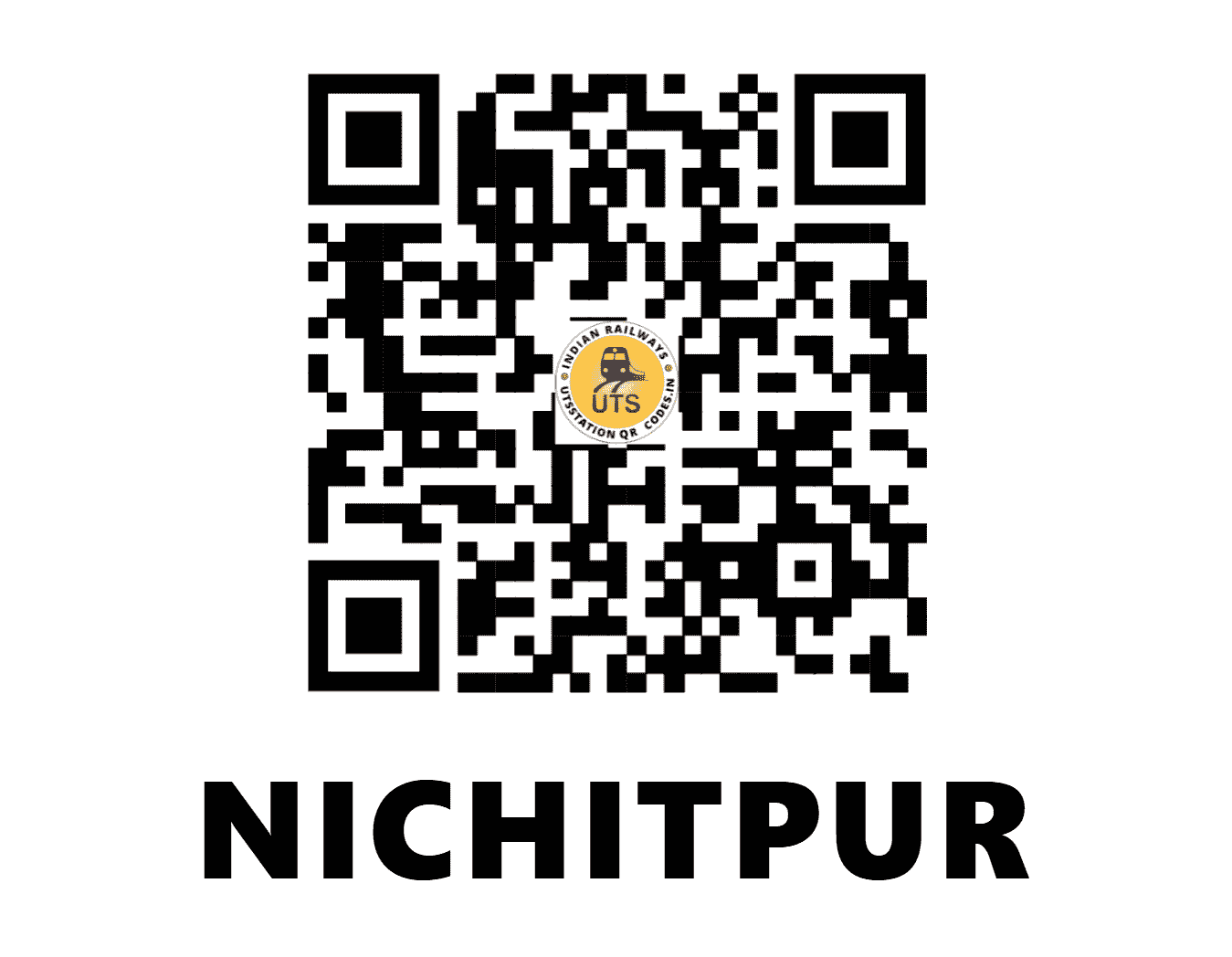 UTS QR Code for NICHITPUR - NPJE (EC - JHARKHAND)