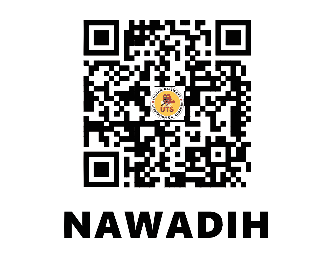 UTS QR Code for NAWADIH - NWDH (EC - JHARKHAND)
