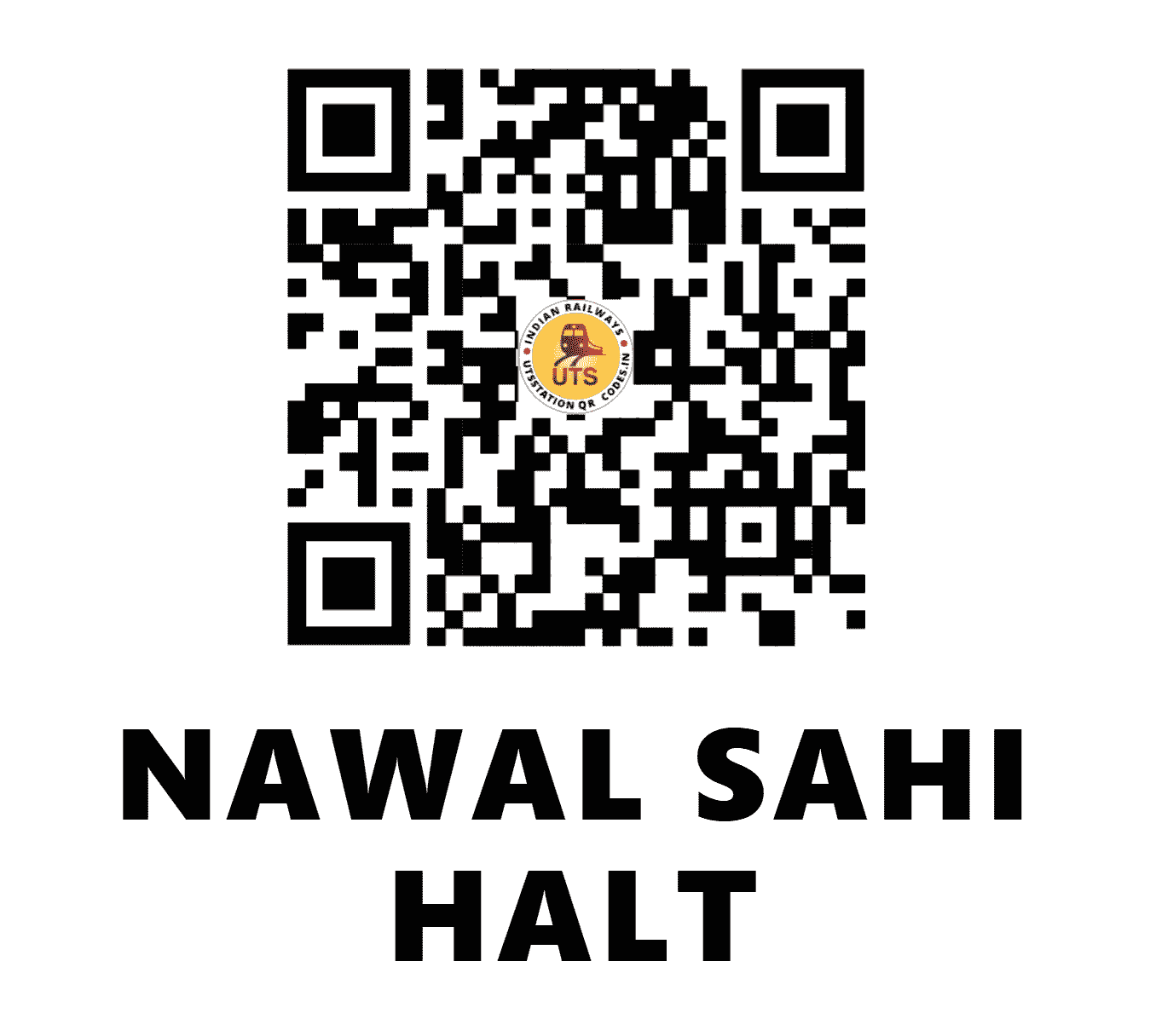 UTS QR Code for NAWAL SAHI HALT - NWSI (EC - JHARKHAND)