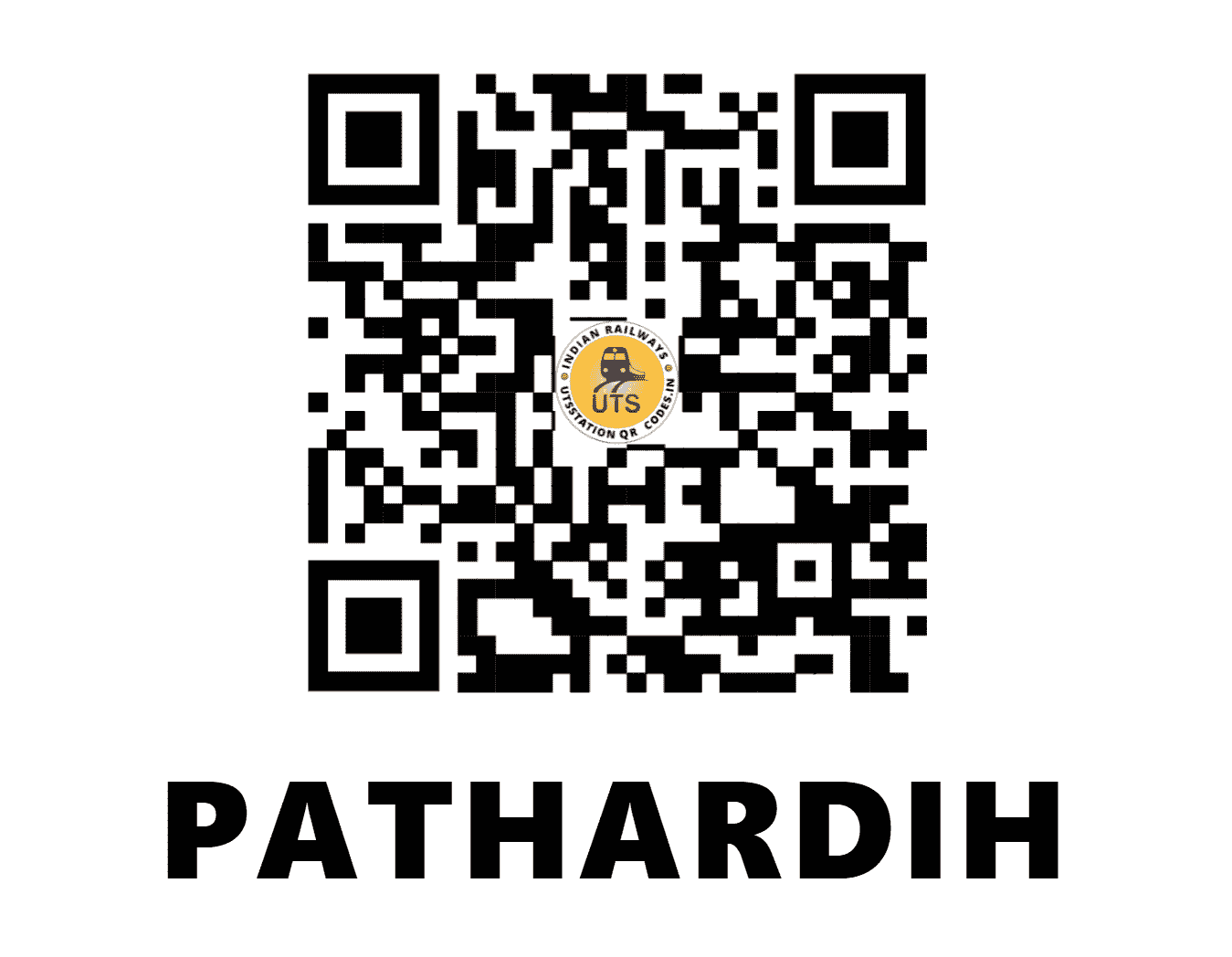 UTS QR Code for PATHARDIH - PEH (EC - JHARKHAND)